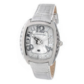 Chronotech Silver Leather Watch -   -  Chronotech.